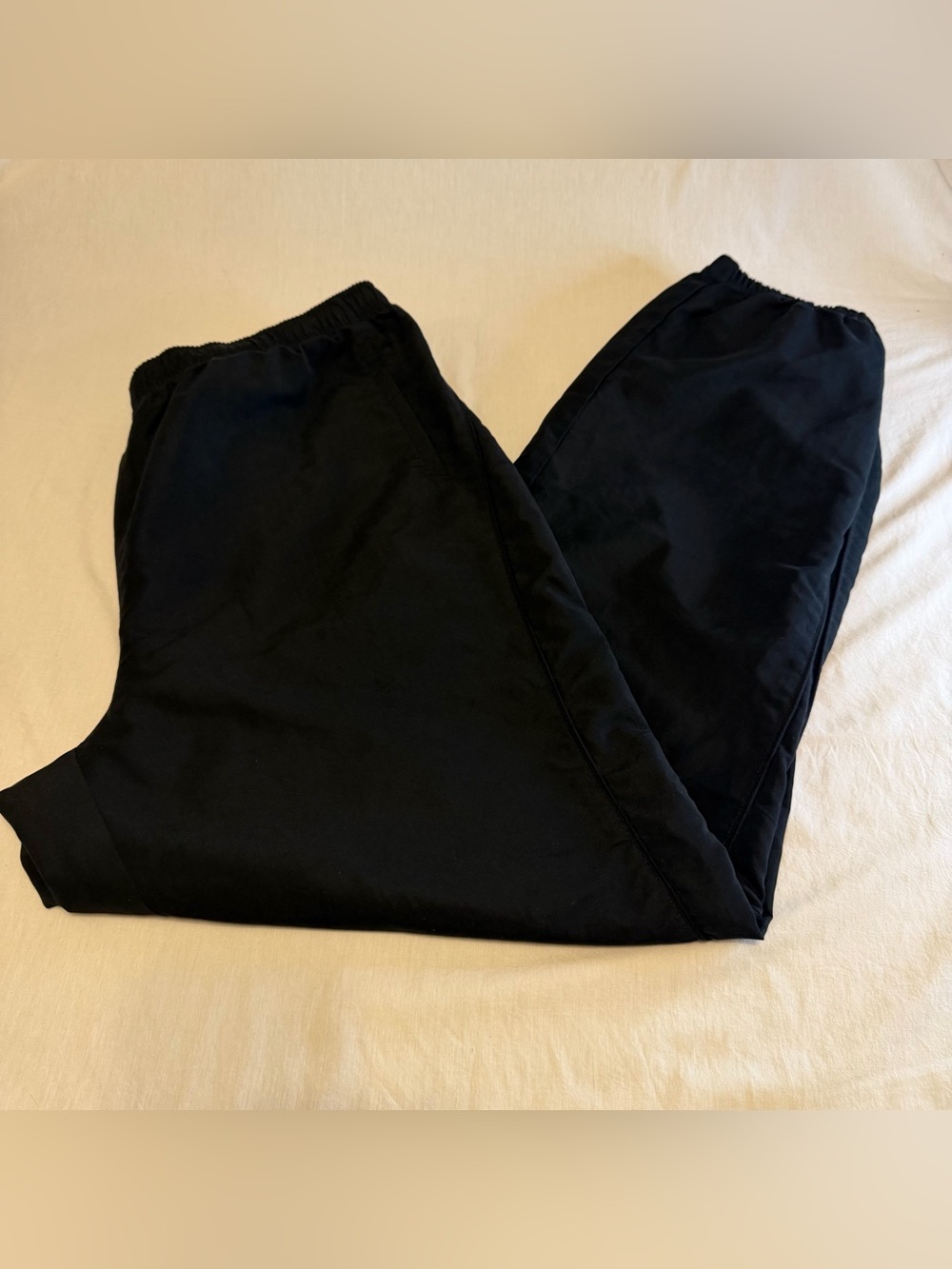 Men's Lined Pants For Jogging, Skiing, Etc, Size 2XL Black, Nice